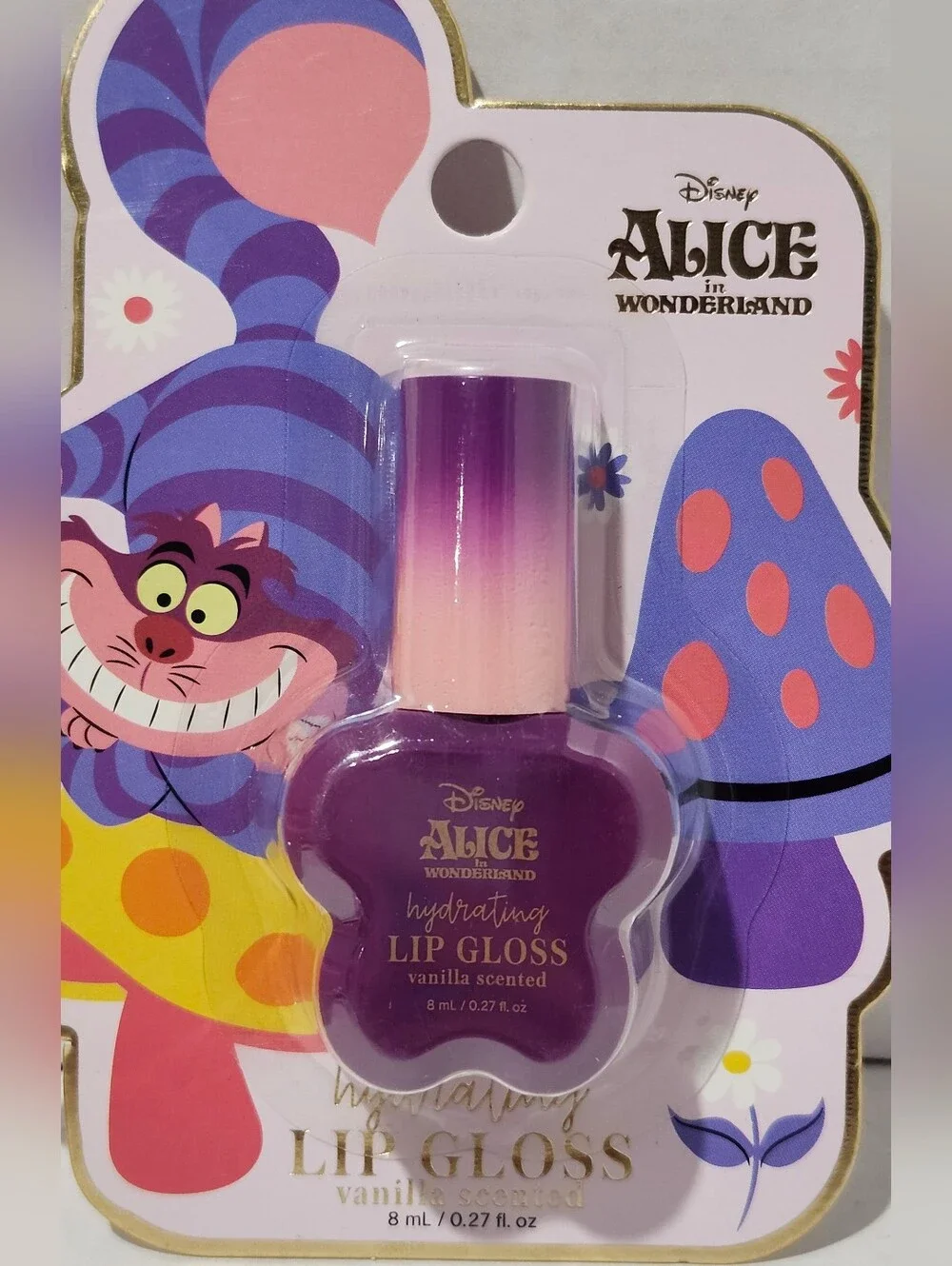 Disney Alice in Wonderland Cheshire Cat Lip Balm, Gloss & Body Scrub